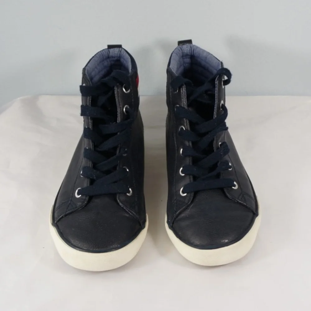 Tommy Hilfiger Dennis Mill Boys High Top Sneakers Size 2